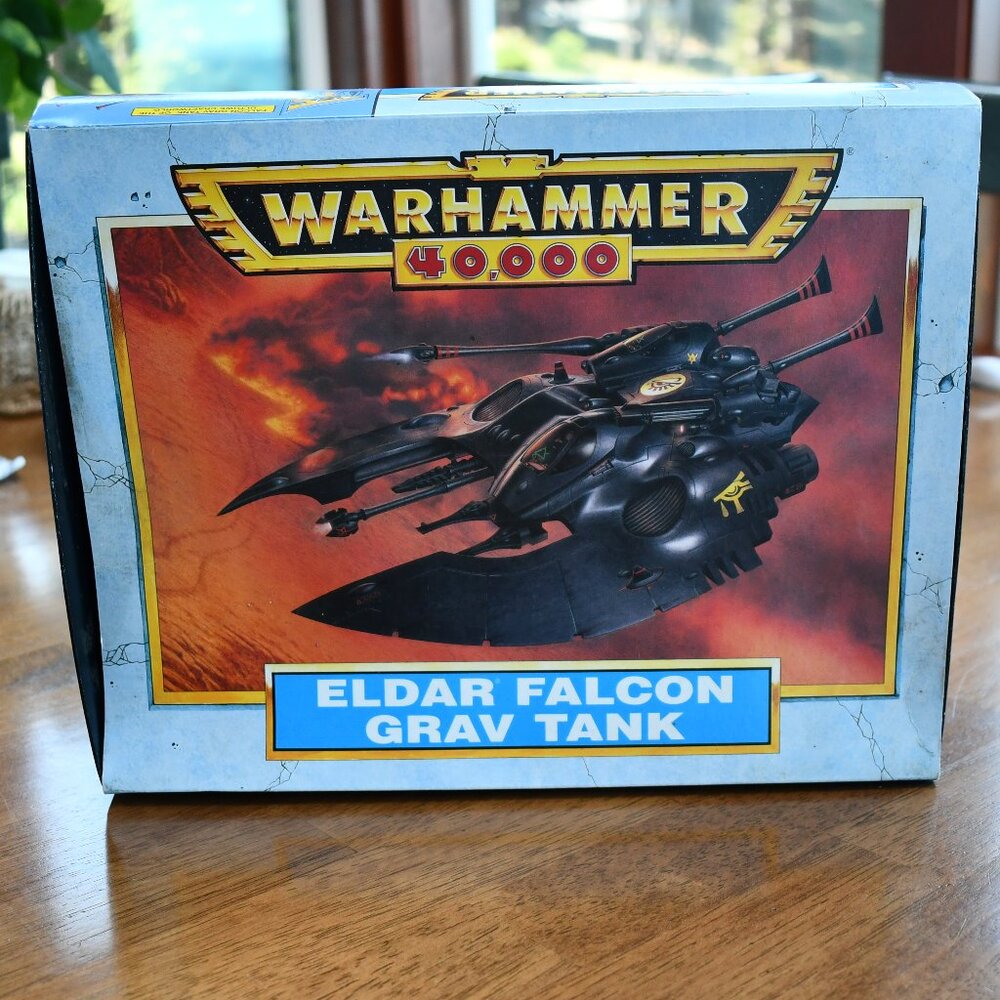Warhammer 40K Games Workshop 1997 OOP Eldar Falcon Grav Tank NEW RARE
